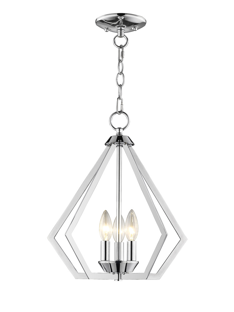 3 Light CH Mini Chandelier/Ceiling Mount