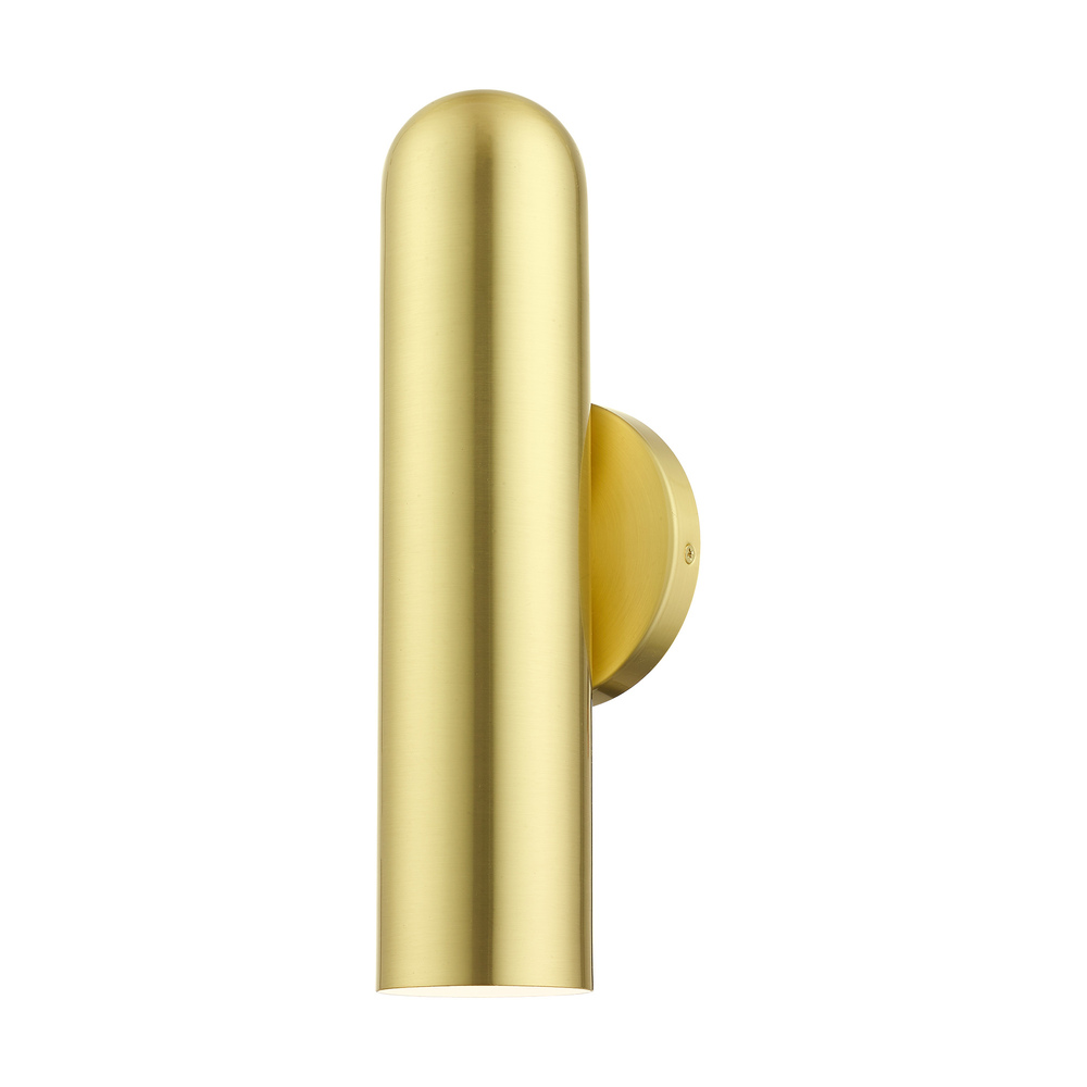 1 Lt Satin Brass  ADA Single Sconce