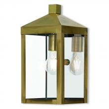 Livex Lighting 20582-01 - 1 Lt AB Outdoor Wall Lantern