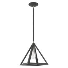 Livex Lighting 41329-76 - 1 Lt Scandinavian Gray Mini Pendant