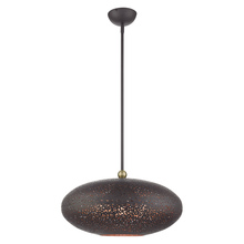 Livex Lighting 49185-07 - 3 Lt Bronze Pendant