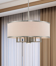 Livex Lighting 62614-91 - 7 Lt Brushed Nickel Pendant Chandelier