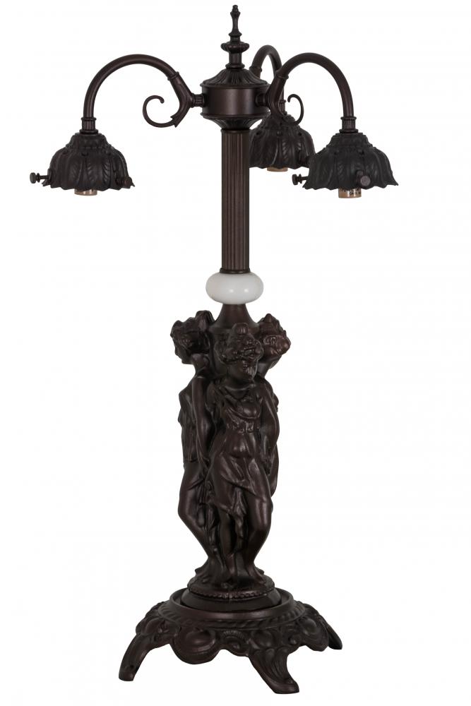 23" High 3 Graces 3 Light Table Base