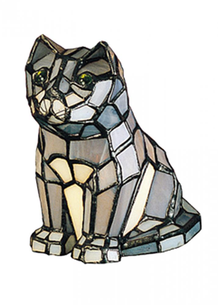 7"H Cat Accent Lamp