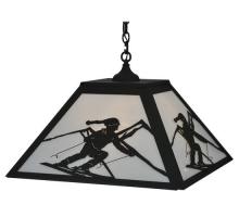 Meyda Green 119187 - 25"Sq Alpine Pendant