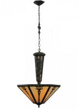 Meyda Green 139494 - 21" Wide Grenway Inverted Pendant