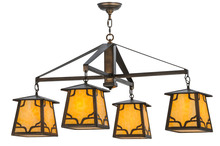 Meyda Green 142132 - 41"Wide Kirkpatrick 4 Light Chandelier