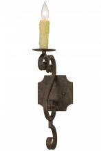 Meyda Green 153387 - 5"W Piero Wall Sconce