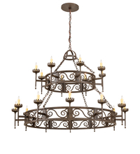 Meyda Green 201849 - 66" Wide Majella 20 Light Two Tier Chandelier