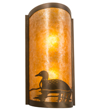 Meyda Green 214484 - 9" Wide Loon Wall Sconce