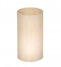 Meyda Green 245869 - 3.5" Wide Cylindre Sahara Taupe Shade