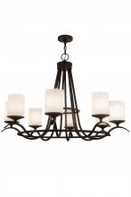 Meyda Green 247296 - 48" Wide Octavia 8 Light Chandelier