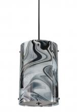 Meyda Green 254345 - 12.5" Wide Metro Noir Swirl Pendant