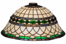 Meyda Green 26275 - 16" Wide Tiffany Roman Shade