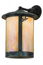Meyda Green 91459 - 12" Wide Fulton Dragonfly Solid Mount Wall Sconce