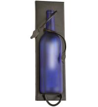 Meyda Green 99372 - 4" Wide Tuscan Vineyard Wine Bottle Wall Sconce