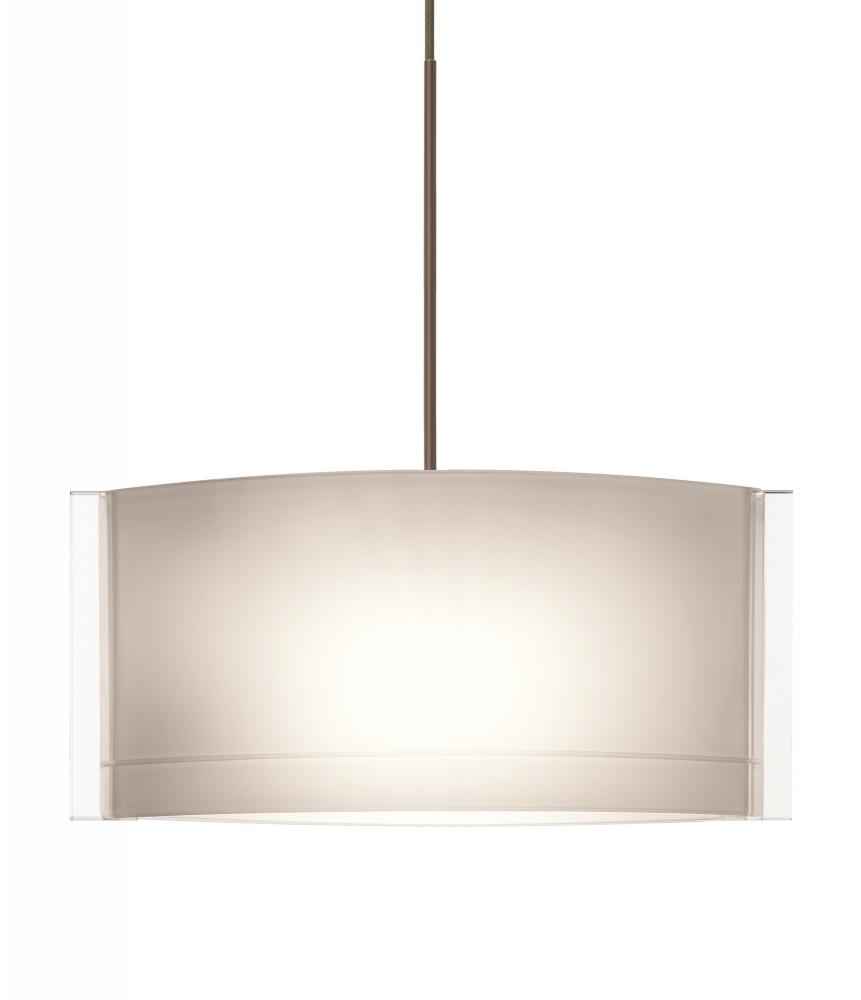 Besa Jodi Pendant xp Opal Glossy Bronze 1x50W Halogen