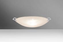 Besa Lighting 8417GL-LED-SN - Besa Ceiling Sonya 13 Satin Nickel Glitter 1x11W LED