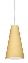 Besa Lighting J-4124VM-SN - Besa Cierro Pendant For Multiport Canopy Satin Nickel Vanilla Matte 1x100W Medium Bas