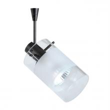 Besa Lighting SP-6524EC-BK - Besa, Scope Spotlight, Clear/Frost, Black Finish, 1x50W MAX GU5.3 Base