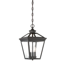 Savoy House 5-146-13 - Ellijay 3-Light Outdoor Hanging Lantern in English Bronze