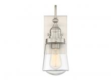 Savoy House 5-2067-SN - Macauley 1-Light Outdoor Wall Lantern in Satin Nickel