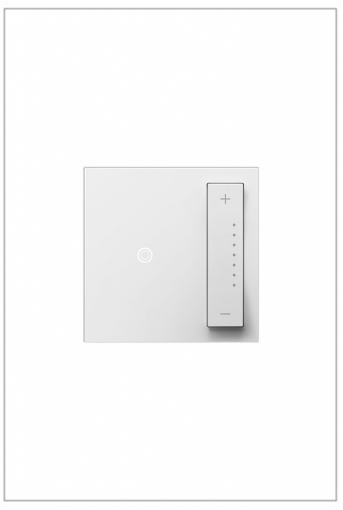 adorne® 0-10V sofTap® Dimmer, White, with Microban®