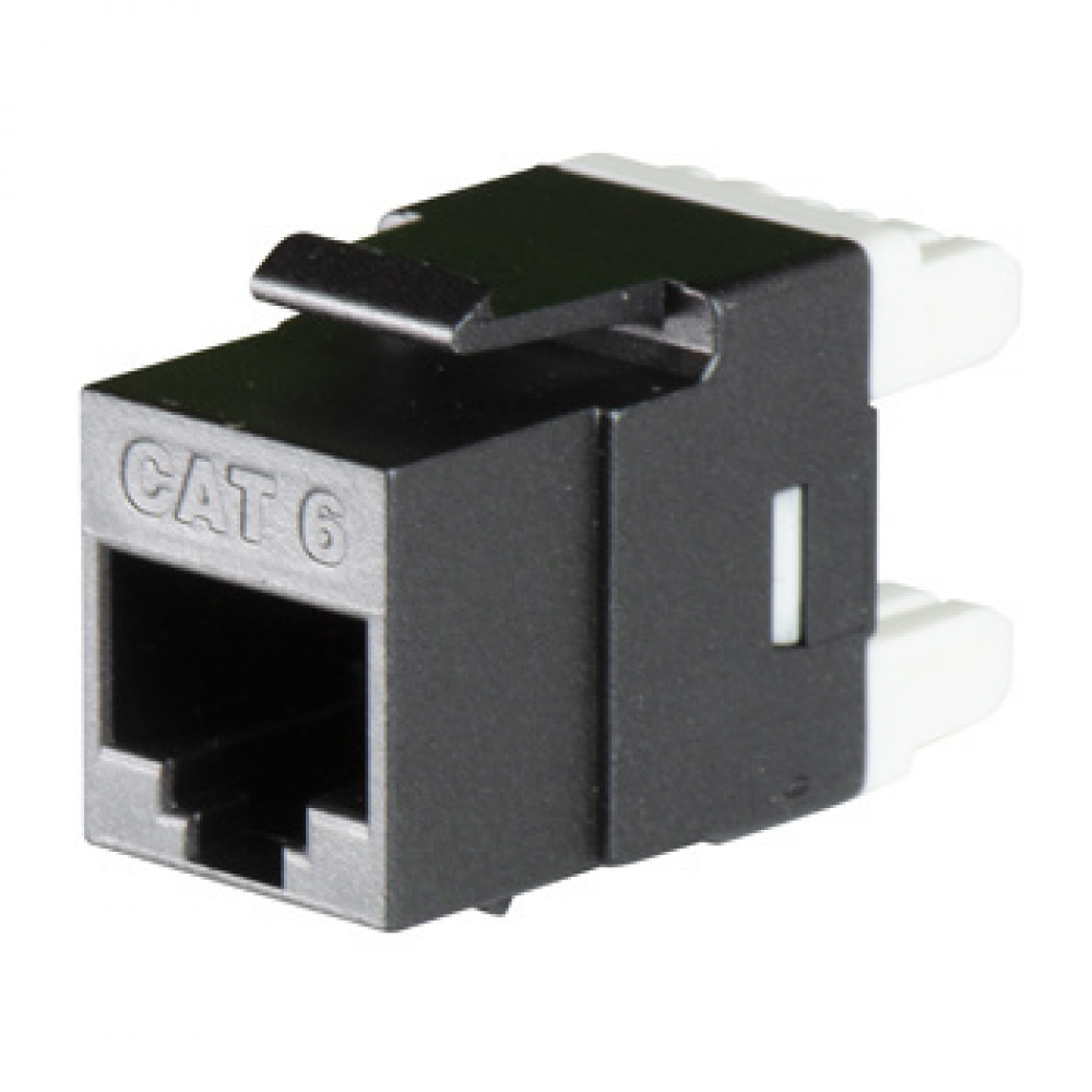 adorne? Cat 6 RJ45 Data Insert, Graphite (4 pack)