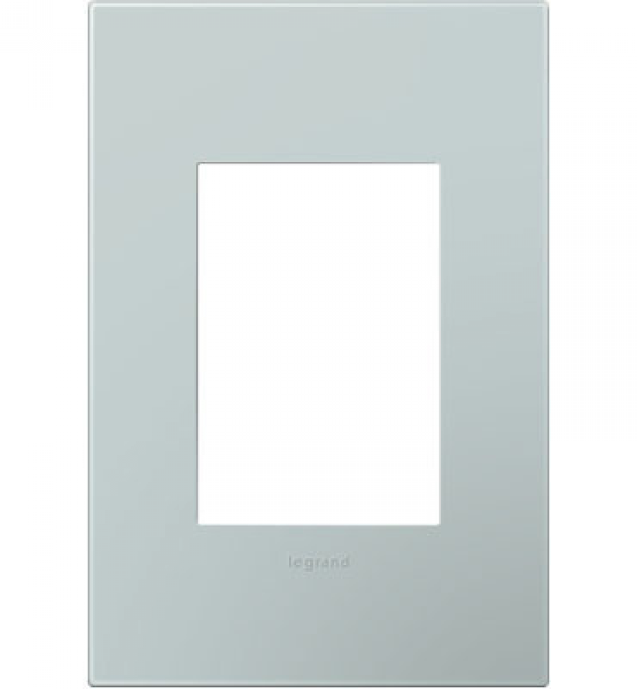 adorne? Pale Blue One-Gang-Plus Screwless Wall Plate