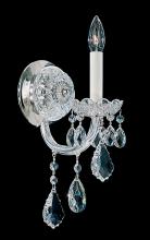 Schonbek 1870 6805-211H - Olde World 1 Light 120V Wall Sconce in Aurelia with Clear Heritage Handcut Crystal