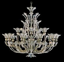 Schonbek 1870 7864-22R - Rivendell 16 Light 120V Chandelier in Heirloom Gold with Clear Radiance Crystal