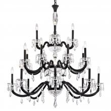 Schonbek 1870 S7620N-22R - Napoli 20 Light 120V Chandelier in Heirloom Gold with Clear Radiance Crystal