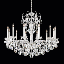 Schonbek 1870 ST1849N-211H - Sonatina 12 Light 120V Chandelier in Aurelia with Clear Heritage Handcut Crystal