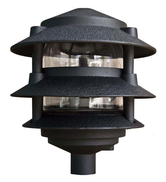 PAGODA FIX 3  TIER 6" TOP 1/2" BASE 6W LED 120V