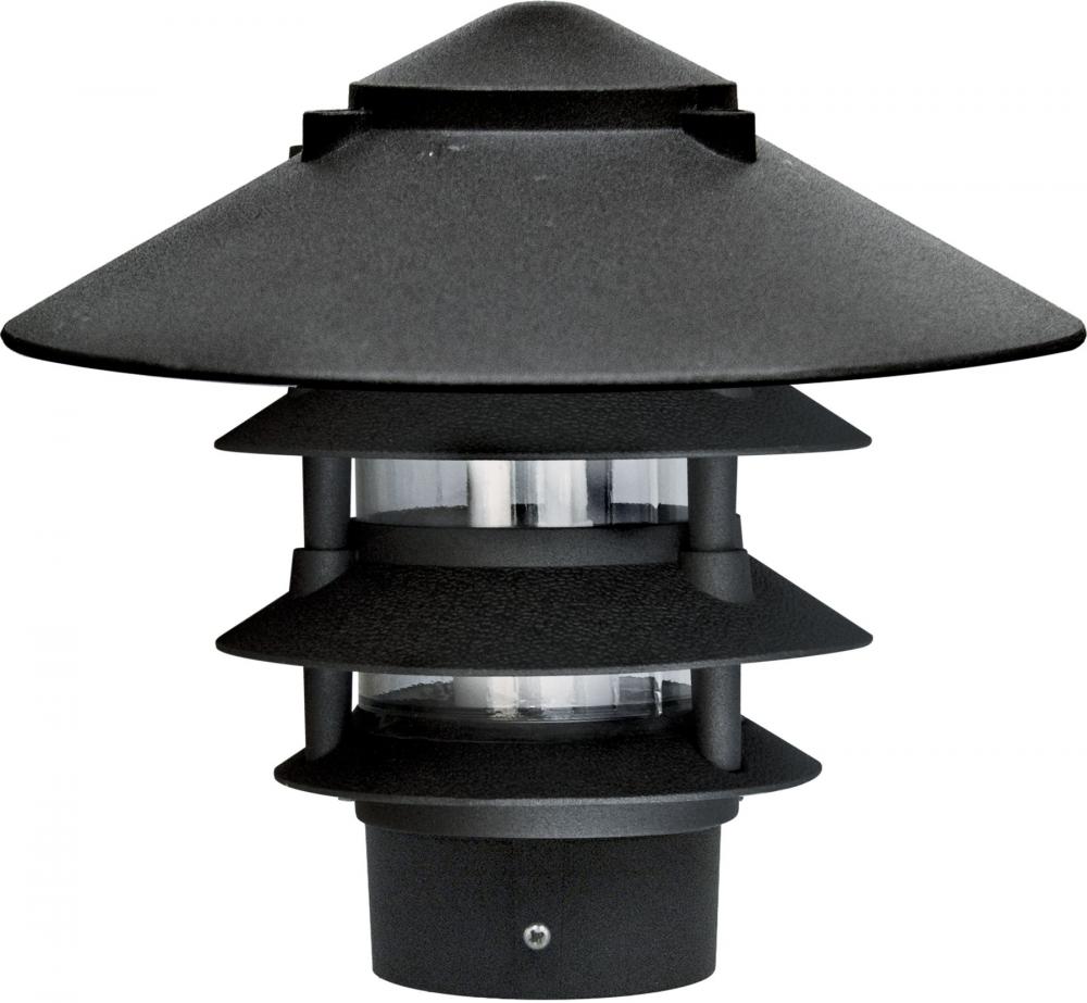 PAGODA FIX 4 TIER 10"TOP 3"BASE 7W PL7 120V