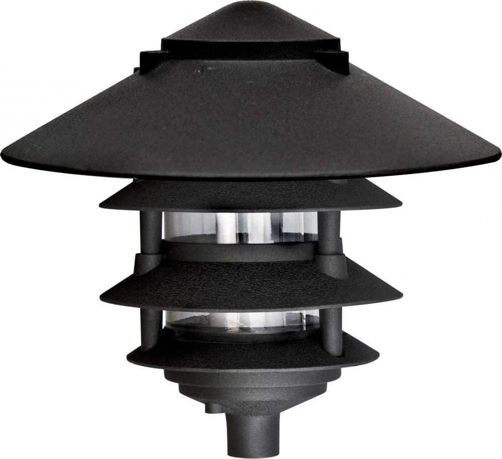 PAGODA FIX 4 TIER 10"TOP 1/2"BASE 6W FILAMENT LED 120V