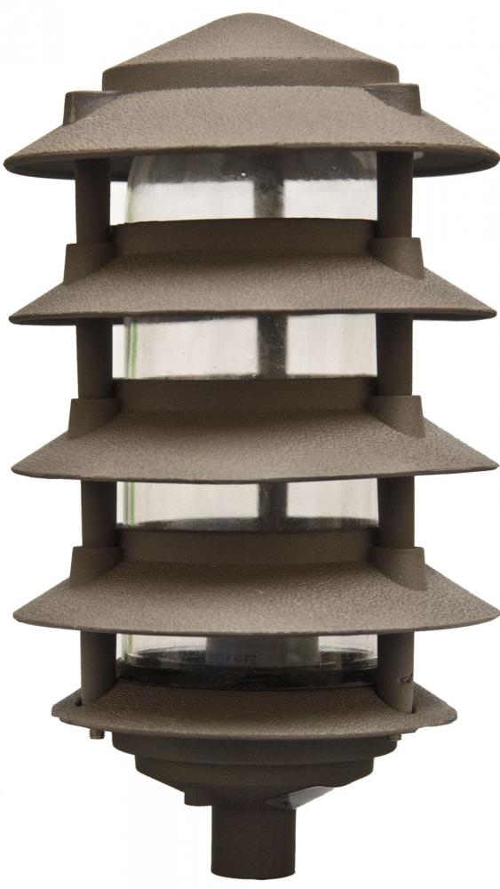 PAGODA FIX 5 TIER 6" TOP 1/2" BASE 26W DL-S26-GU24 120