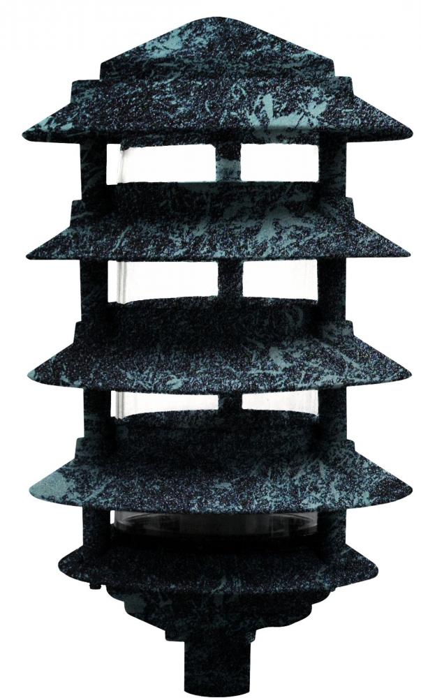 PAGODA FIX 5 TIER 6" TOP 1/2" BASE 26W DL-S26-GU24 120