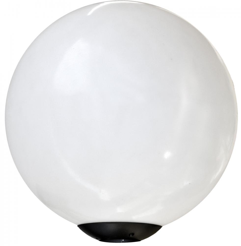 16" GLOBE FIX BLACK 30W LED 85-265V