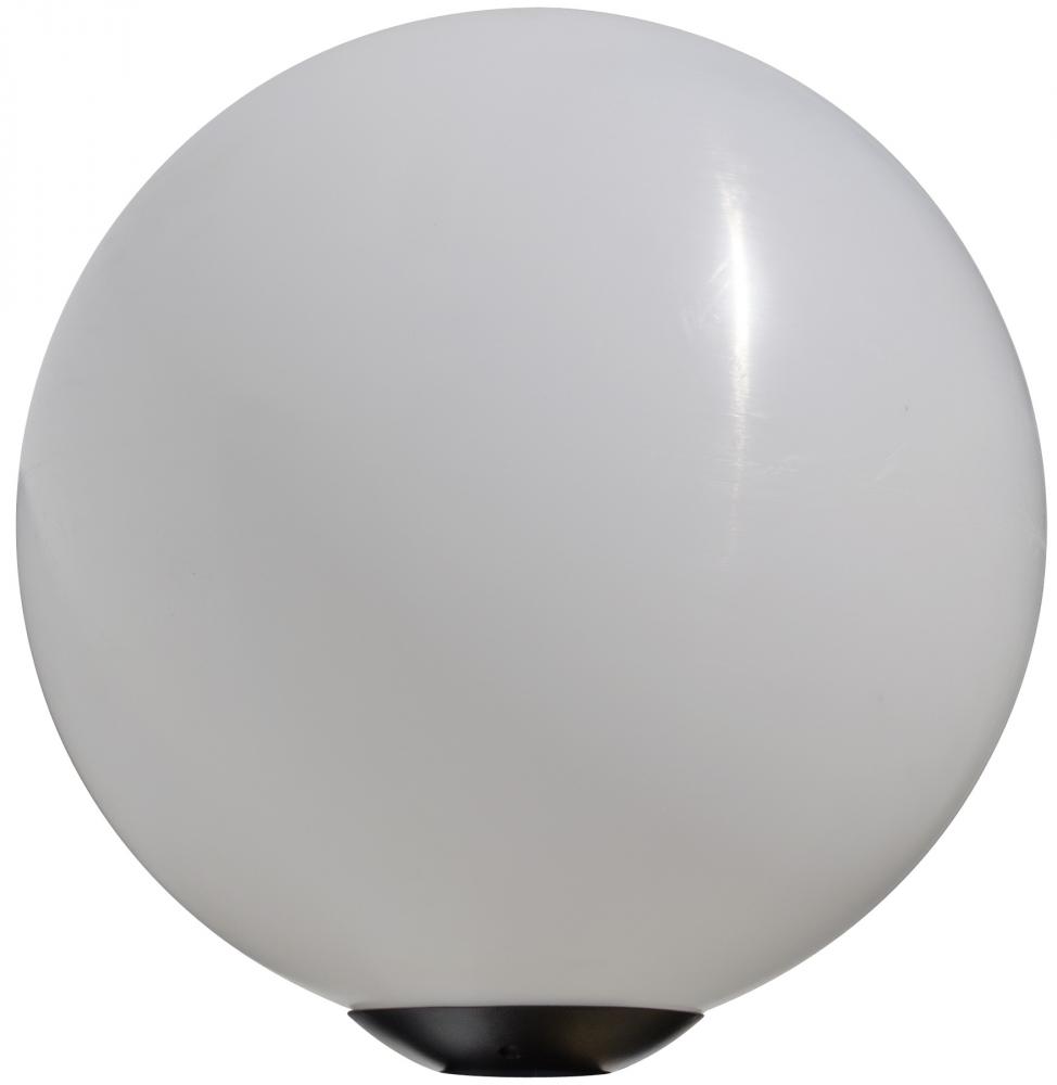 18" GLOBE FIX BLACK 20W LED 120-277V