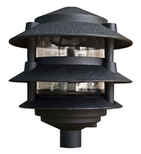 Dabmar D5000-LED6-B - PAGODA FIX 3  TIER 6" TOP 1/2" BASE 6W LED 120V