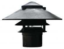 Dabmar D5310-B - PAGODA FIX 3 TIER 10"TOP 3"BASE INCAND 120V