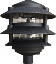 Dabmar D5312-B - PAGODA FIX 3 TIER 10"TOP 3"BASE 13W DL-S13-GU24 120V