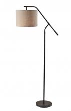 Adesso SL9503-01 - Milo Floor Lamp - Black