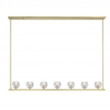 Crystorama ARA-10267-SB - Aragon 7 Light Soft Brass Chandelier