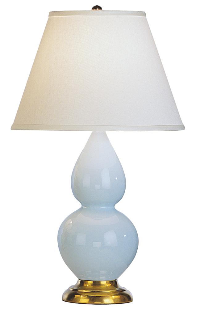 Baby Blue Small Double Gourd Accent Lamp