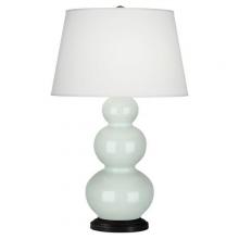 Robert Abbey 370X - Celadon Triple Gourd Table Lamp