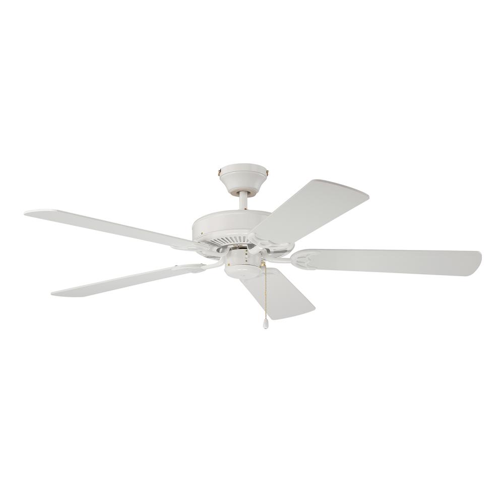 Builder's Choice 52 in. White Ceiling Fan