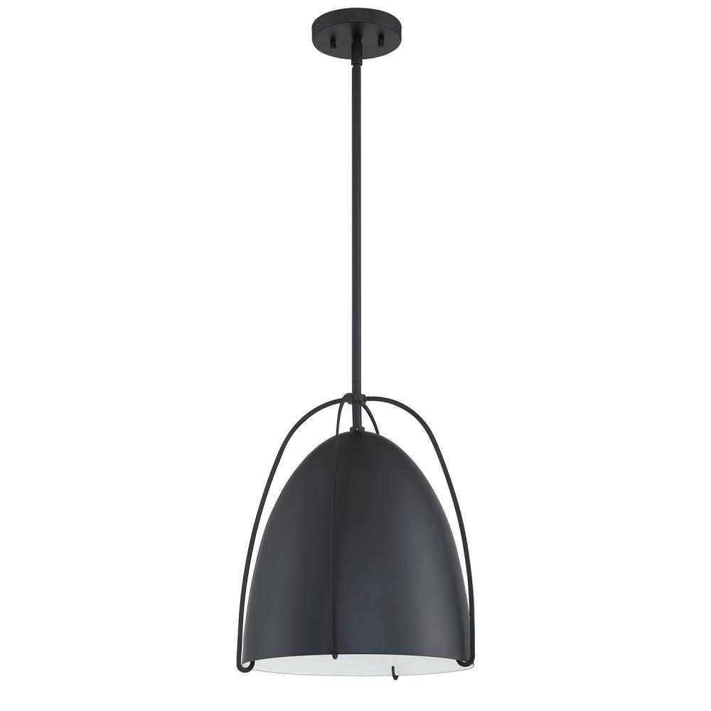 ALINA 1-Light Black Pendant