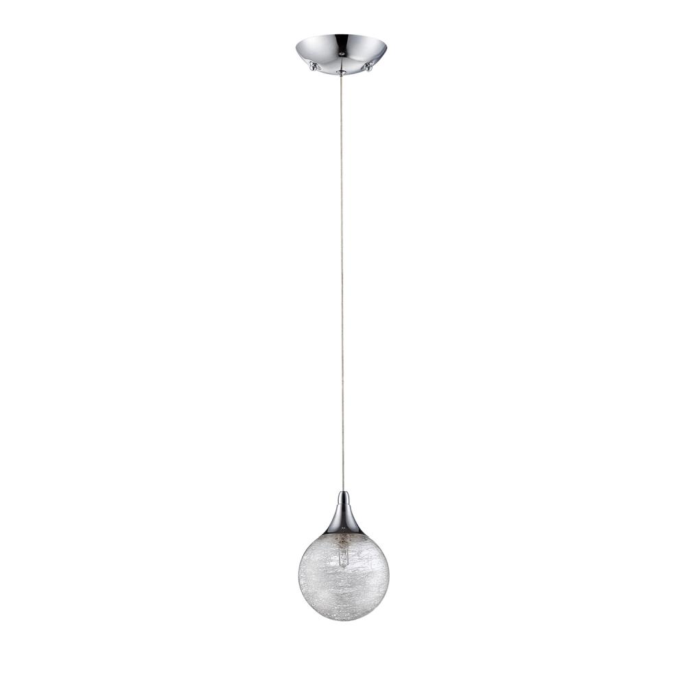 FYBRA series 1-Light Chrome Pendant